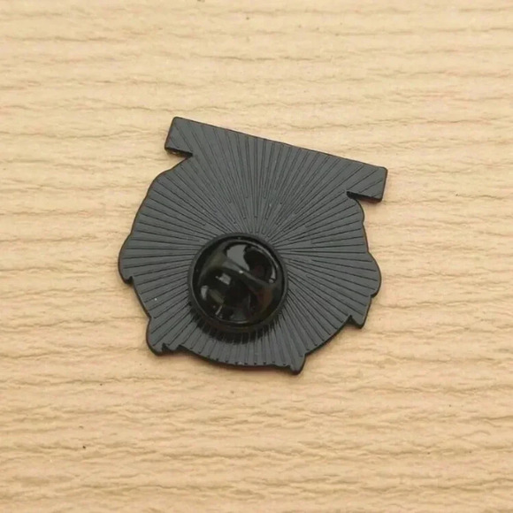 Unisex purple cat don’t make me hex you enamel pin casual Halloween festive - Picture 4 of 4